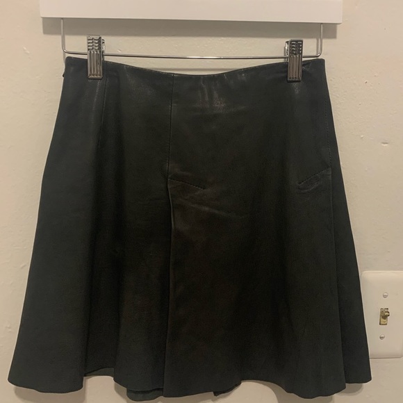 AllSaints lambskin mini skirt - Picture 1 of 5